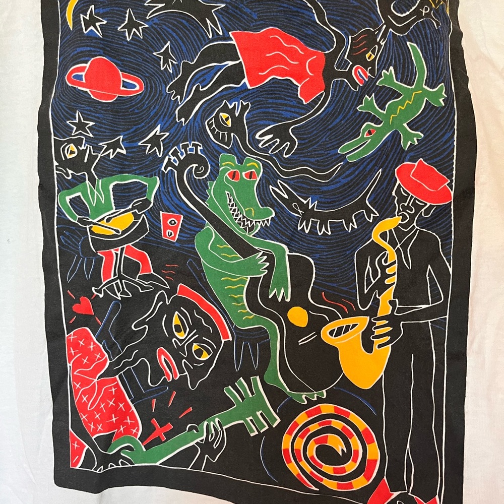 Vintage New Orleans Blues Fest Tee